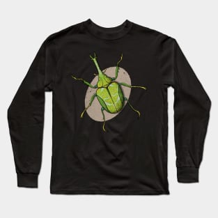 Coleoptera insect illustration 2 Long Sleeve T-Shirt